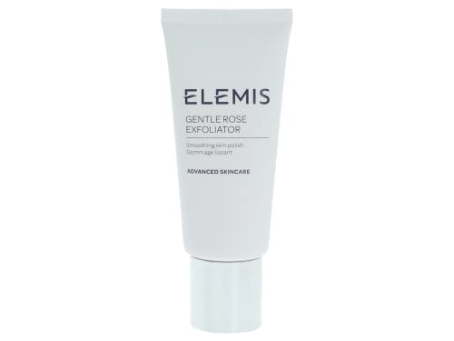 ELEMIS Gentle Rose Exfoliator, Smoothing Face Exfoliator to Renew, Resurface and Refine, Skin Exfoliator Infused with Rose and Jojoba Beads for a Soft and Smooth Complexion, 50 ml