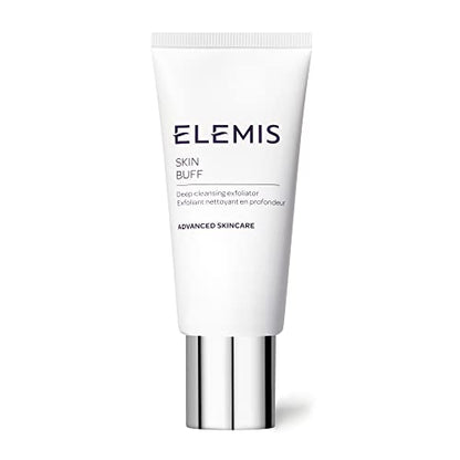 ELEMIS Skin Buff, Exfoliating Face Cleanser for a Bright, Vibrant Complexion, Deeply Cleansing Face Exfoliator to Smooth, Refine and Purify Skin, Radiant Cleansing Exfoliator for Face, 50ml