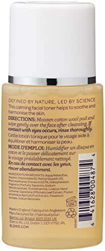 ELEMIS Soothing Apricot Toner, Calming Facial Toner to Soothe & Refresh Skin Without the Use of Alcohol or Harsh Detergents, Perfect for Sensitive Skin, Provides First Layer of Skin Hydration, 50ml