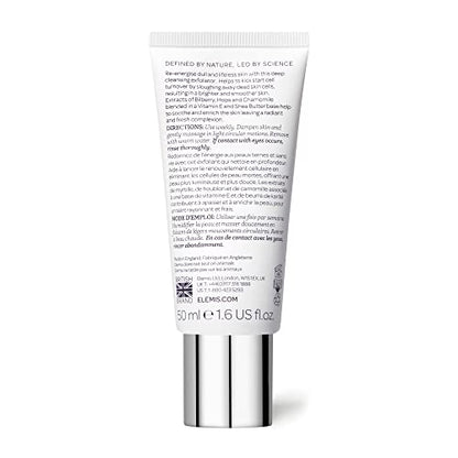 ELEMIS Skin Buff, Exfoliating Face Cleanser for a Bright, Vibrant Complexion, Deeply Cleansing Face Exfoliator to Smooth, Refine and Purify Skin, Radiant Cleansing Exfoliator for Face, 50ml