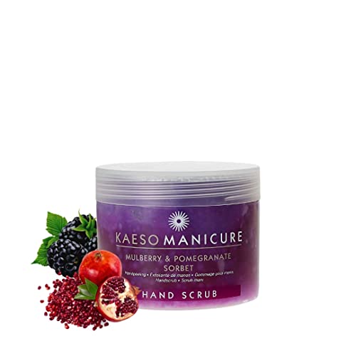 Hand Scrub 450 ml, Kaeso Mulberry and Pomegranate Sorbet